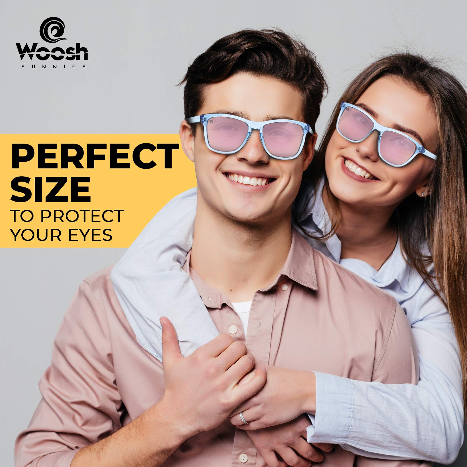 Polarized Lightweight Sunglasses for Men & Women - UV Protection Unisex Shades for Fishing, Running, Beach & Outdoor Sports | Perfect for Driving, Hiking & Summer Activities