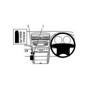 ClicOn No Holes Angled Dash Mount for Toyota Aurion 2007-2012 | Secure Phone Holder for Hands-Free Driving | Perfect for GPS Navigation & Road Trips