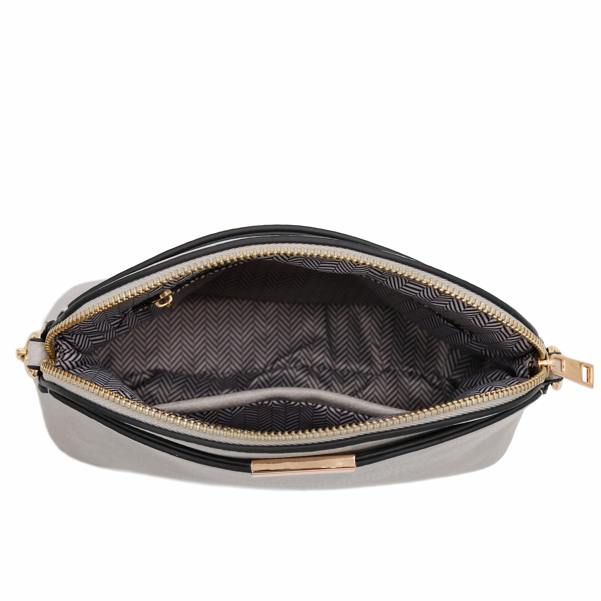 Stylish Faux Leather Small Dome Crossbody Bag with Adjustable Chain Strap - Perfect for Casual Outings, Date Nights & Travel Accessories