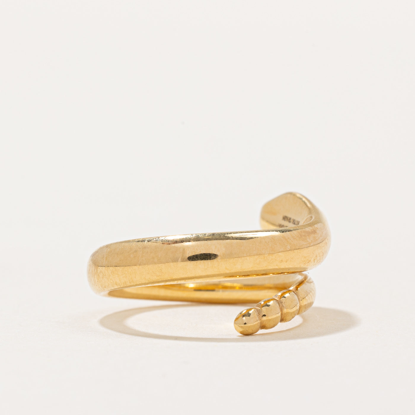 Tiffany & Co Elsa Peretti Snake Ring - Sterling Silver, Size 4 | Elegant Jewelry for Women, Perfect Gift for Anniversary, Birthday & Special Occasions