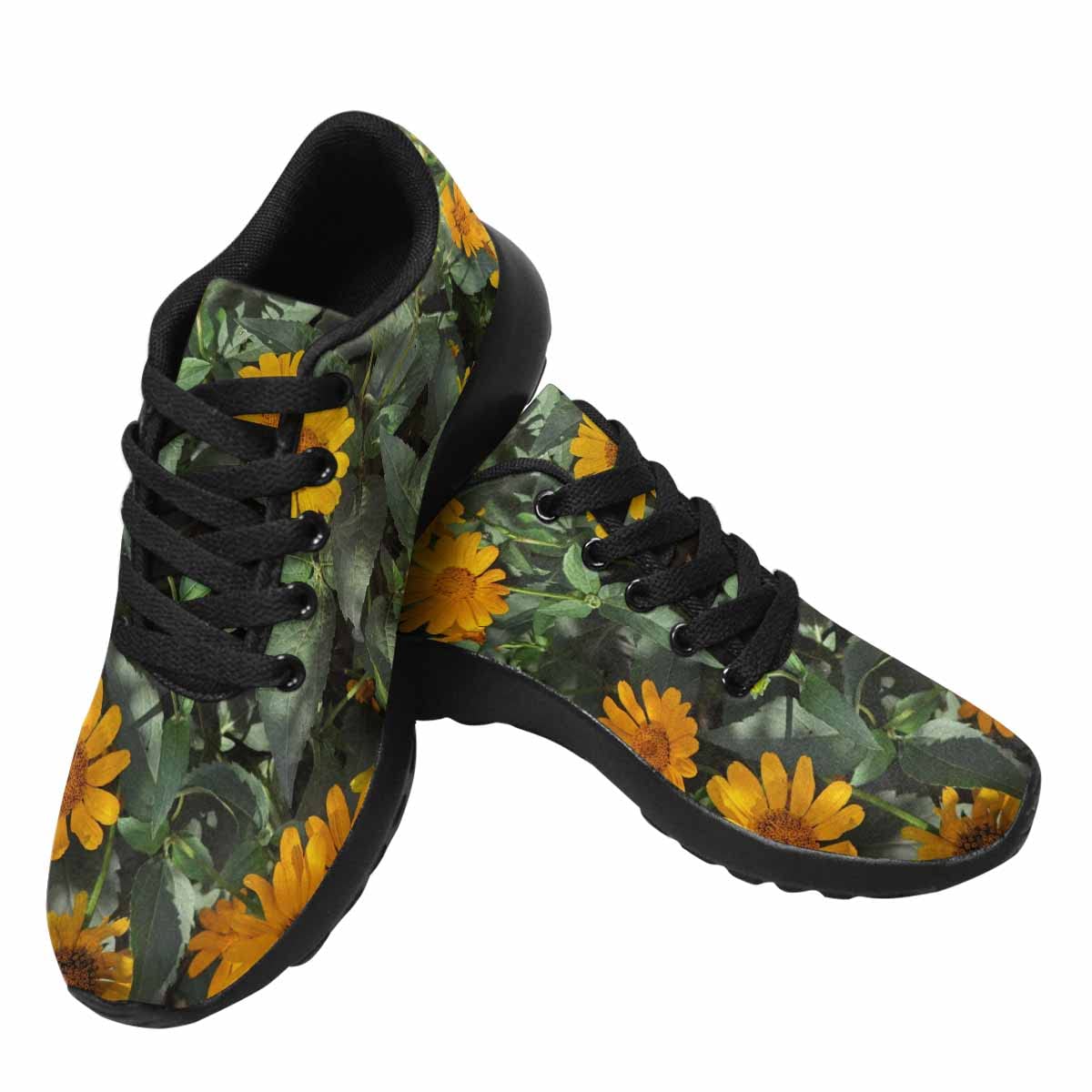 **InterestPrint Women's Running Shoes - Lightweight Athletic Sneakers for Tennis & Sports, Stylish Floral Pattern - Perfect for Jogging, Gym Workouts & Casual Wear**