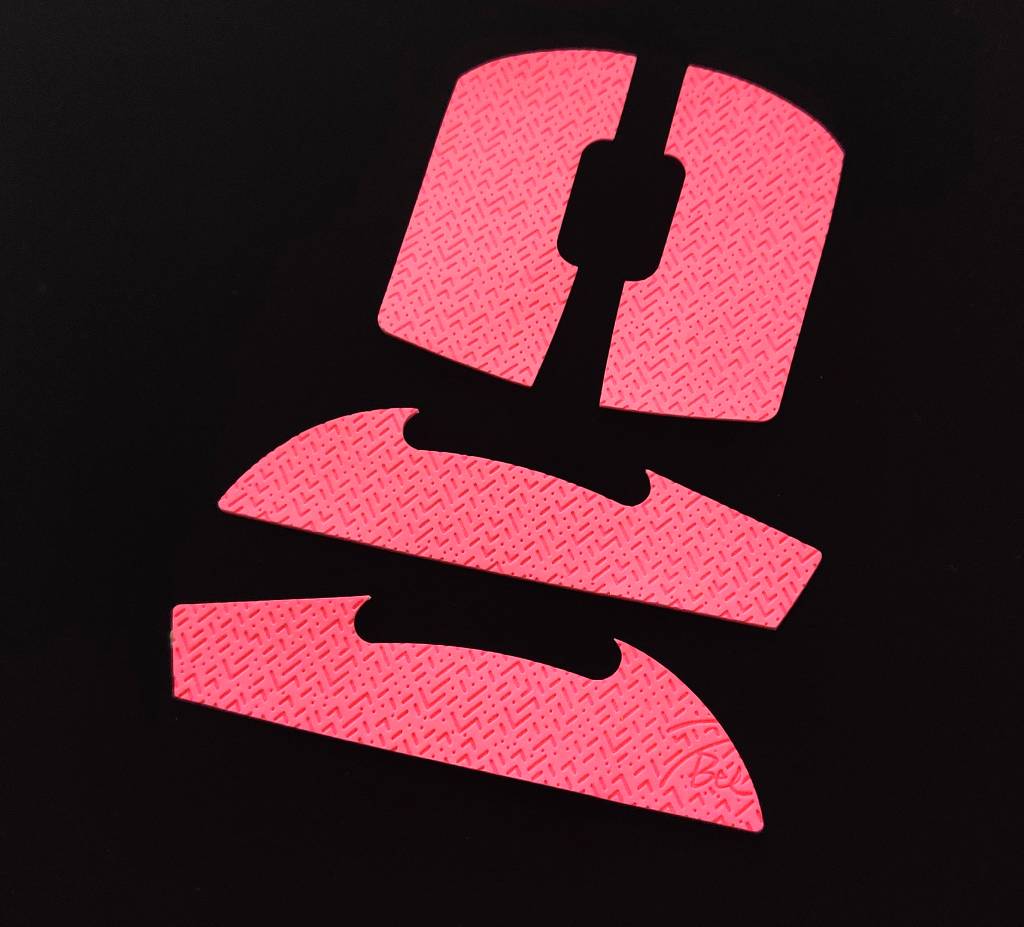BT.L Mouse Grip for Logitech G Pro Wireless (GPW) - Non-Slip, Ergonomic Gaming Mouse Grip Tape - Pink - Perfect for FPS, MOBA & Esports Gaming