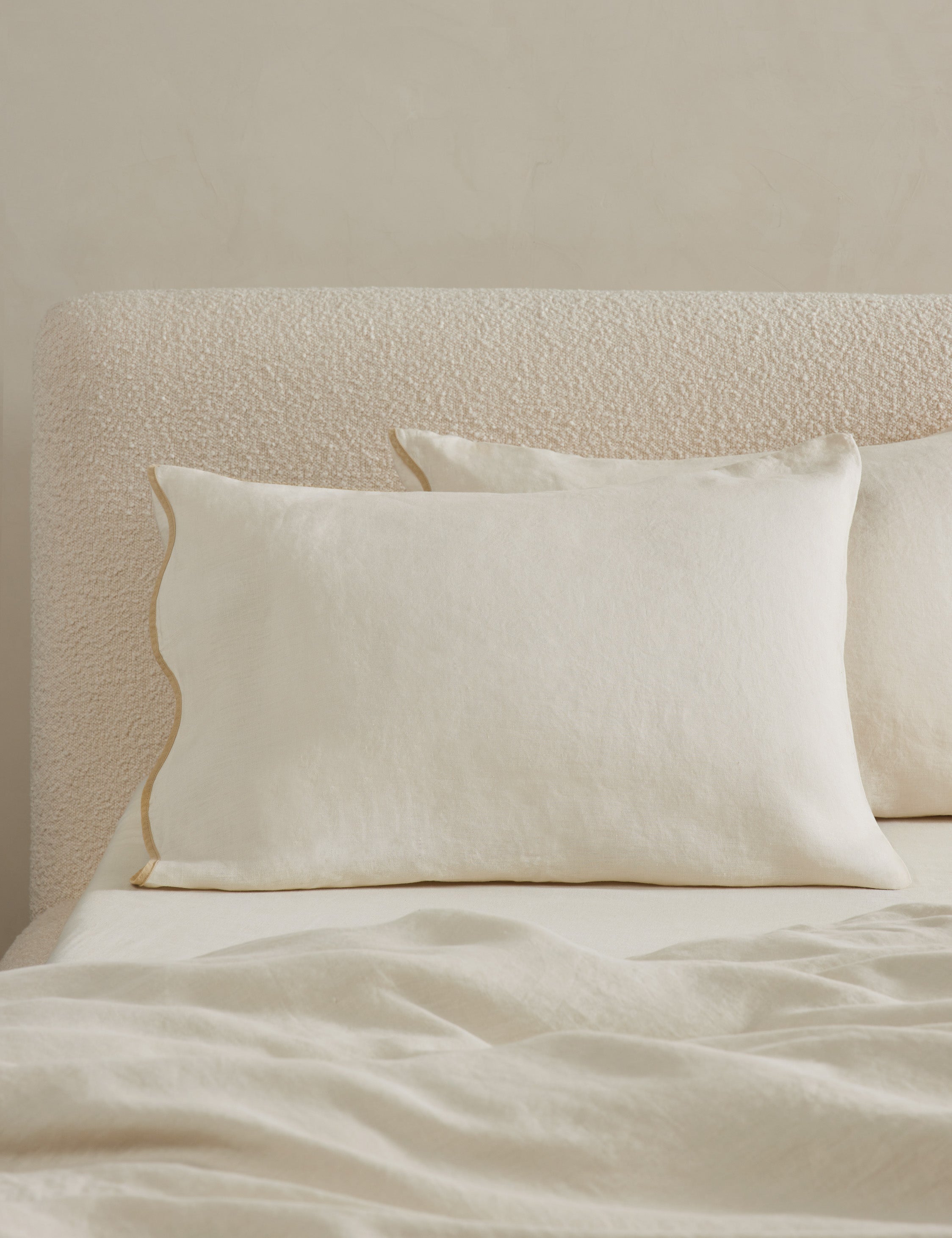 Essie Hemp Sham by Sarah Sherman Samuel - Organic Cotton Throw Pillow Cover for Boho Home Decor | Perfect for Living Room, Bedroom & Nursery