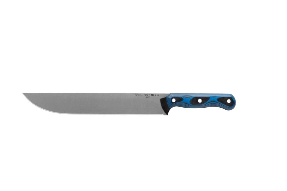 Tops Knives TPDCR1001 Dicer 10 Slicer - Professional Kitchen Knife for Chopping, Dicing & Slicing Vegetables, Fruits & Herbs - Perfect for Home Cooking, Meal Prep & Restaurant Use