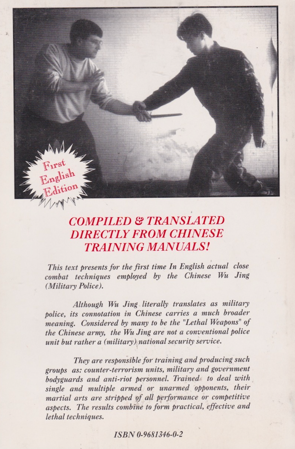 Chinese Military Police Tactical Guide: Knife, Baton & Weapon Techniques by Chow Hon Huen & Dennis Rovere - Self-Defense Training & Martial Arts Study