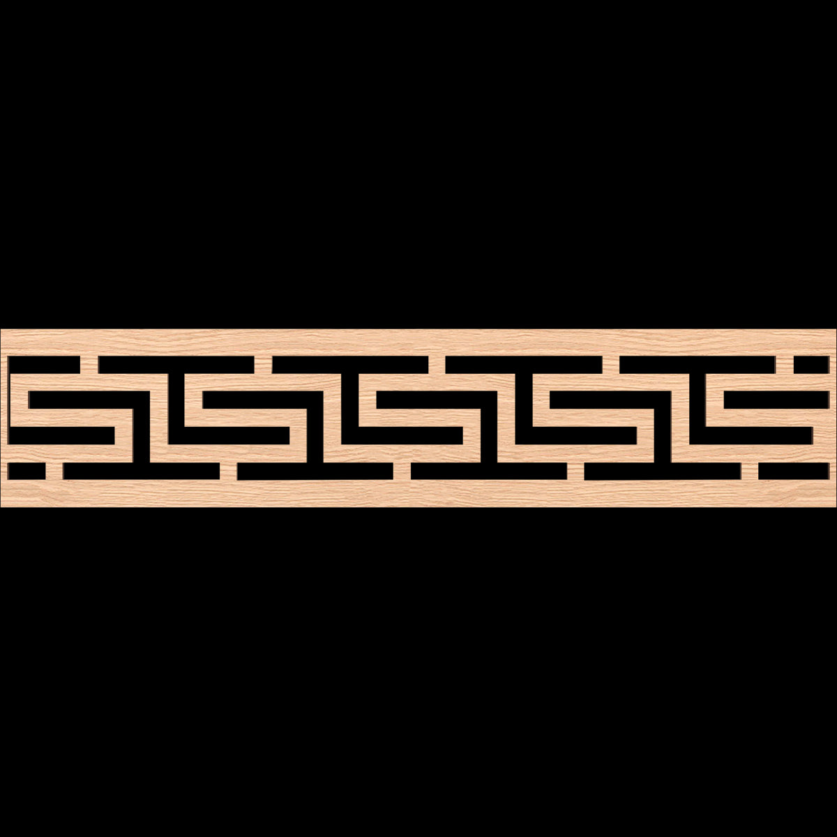 Tulum Fretwork Moulding - Decorative Wood Trim for Home & Furniture DIY Projects - Perfect for Wall Paneling, Cabinets, and Interior Design Accents