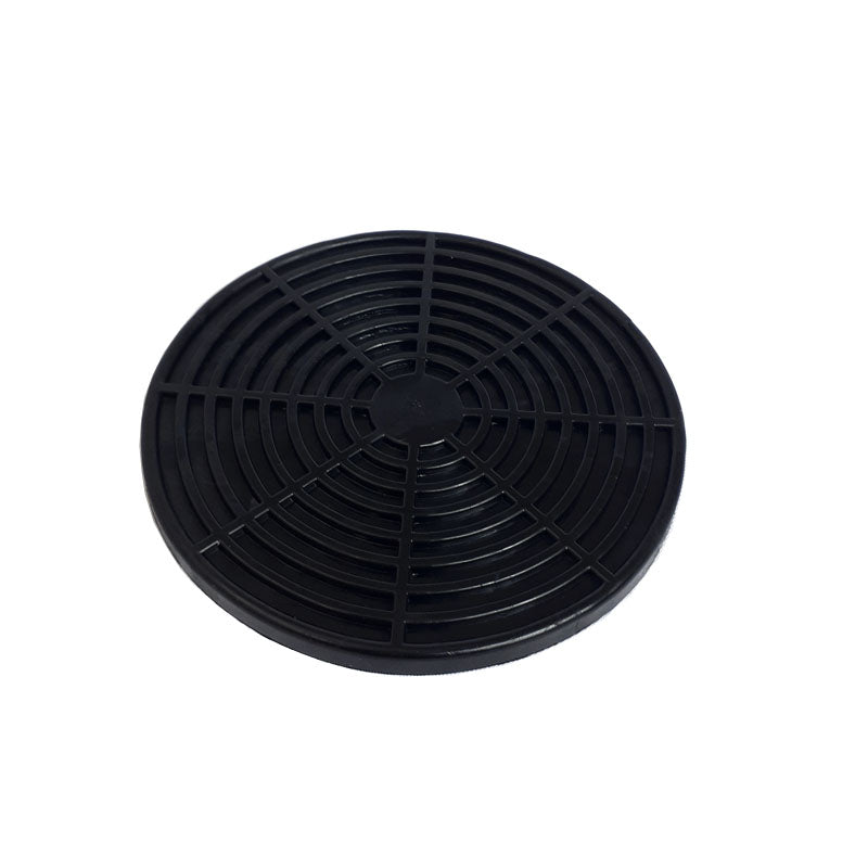BarConic® Rubber Coaster Set - 4.25 Inch Diameter Non-Slip Drink Coasters for Coffee, Beer & Wine - Perfect for Home, Bar & Office Use