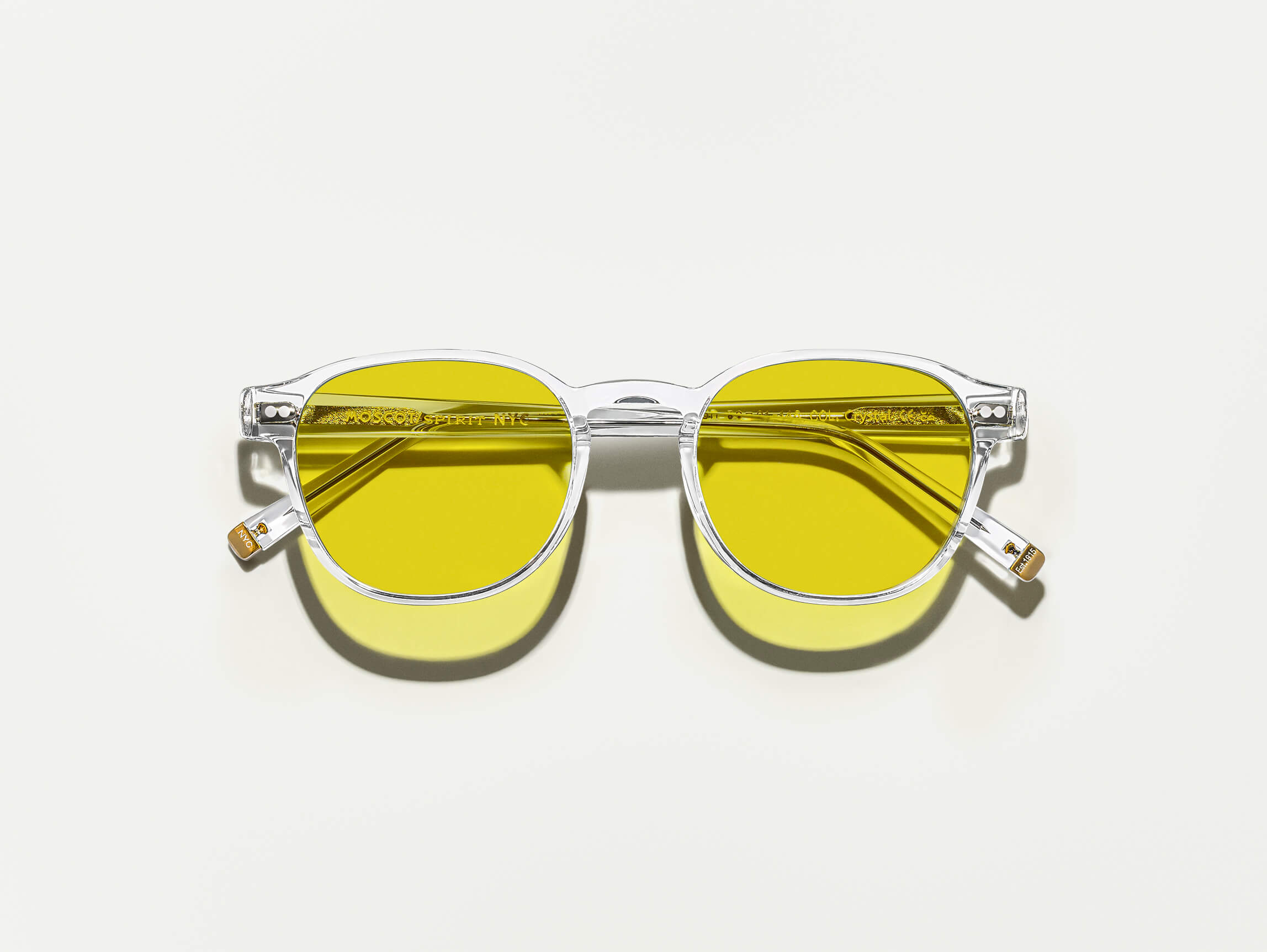 Custom Tinted ARTHUR CRYSTAL Glasses - Premium Blue Light Blocking & UV Protection for Work, Gaming & Screen Time