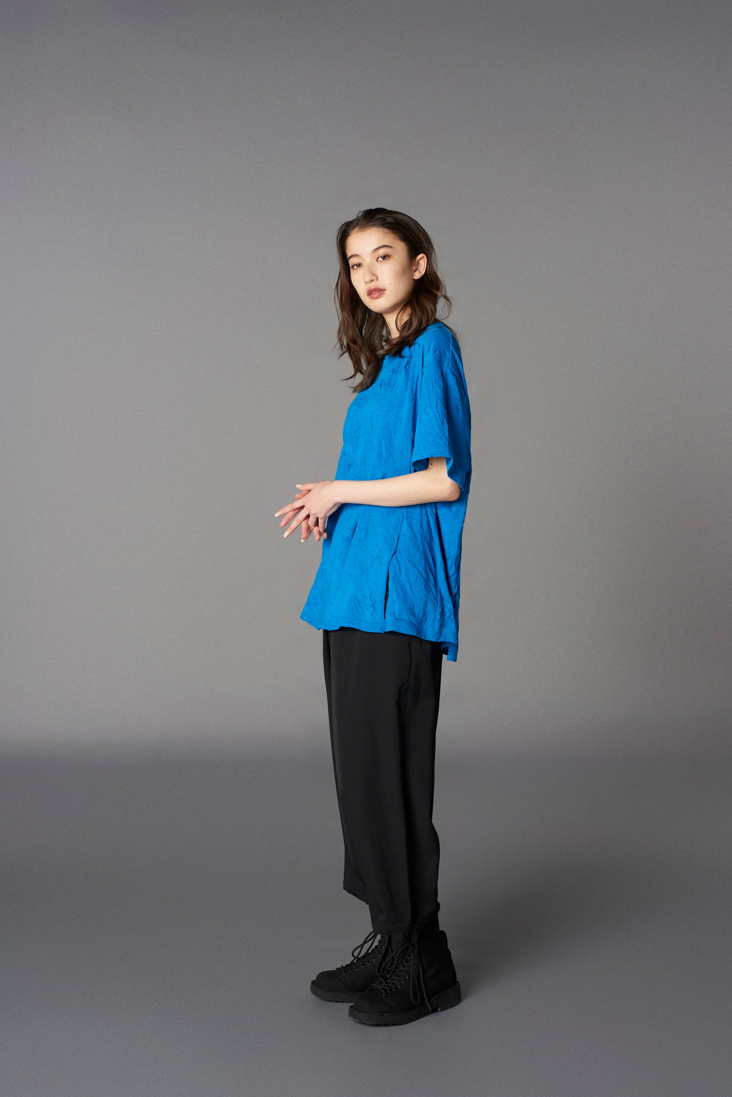 Stylish CATCH WASHER Mixed Tiered T-Shirt for Women - Trendy Layered Casual Tee for Everyday Wear, Outings & Fashion Street Style