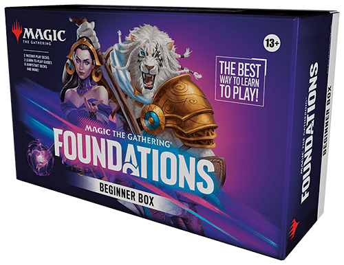 Magic: The Gathering Foundations Beginner Box - Starter Kit for New Players | Learn to Play MTG with Preconstructed Decks | Perfect for Home Game Nights & Casual Play