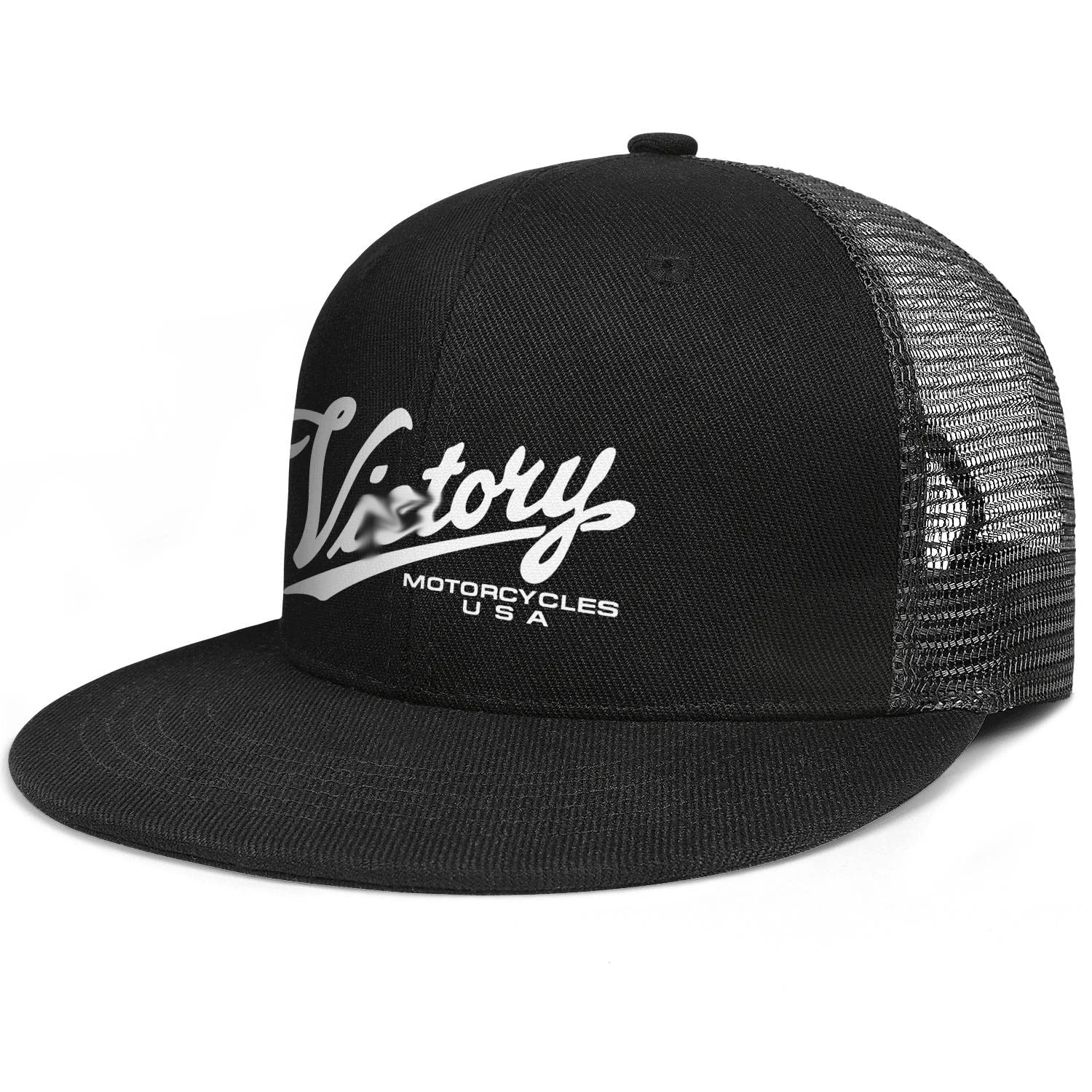**Men's & Women's Baseball Hats - Cool Flat Bill Mesh Trucker Cap with Adjustable Back - Perfect for Outdoor Sports, Casual Wear & Sun Protection**