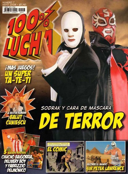 100% Authentic Lucha Libre Mask - Premium Wrestling Mask for Cosplay, Halloween & Collectors | May 2008 Edition