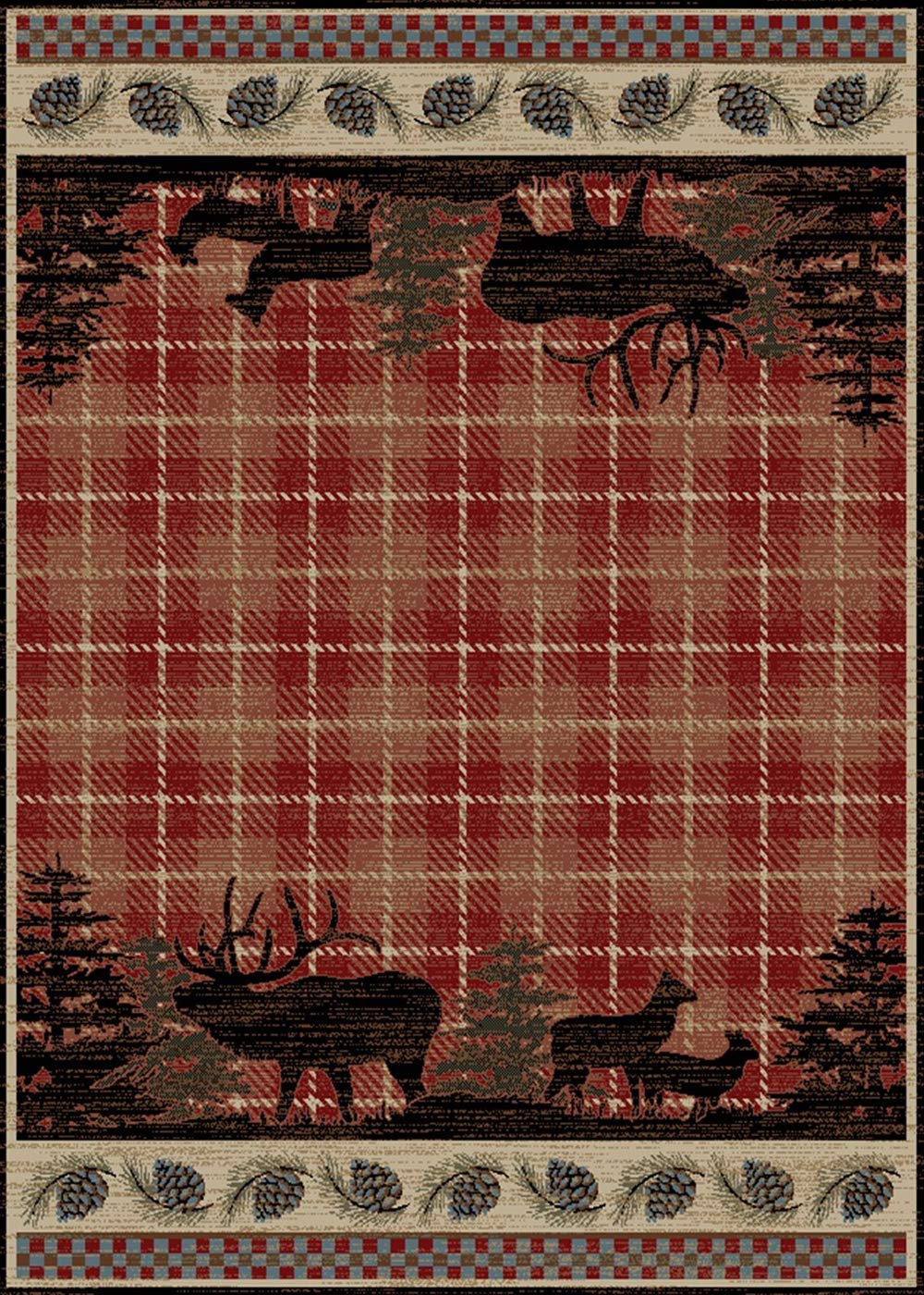 Mayberry Rug Wilderness Area Rug 2'3