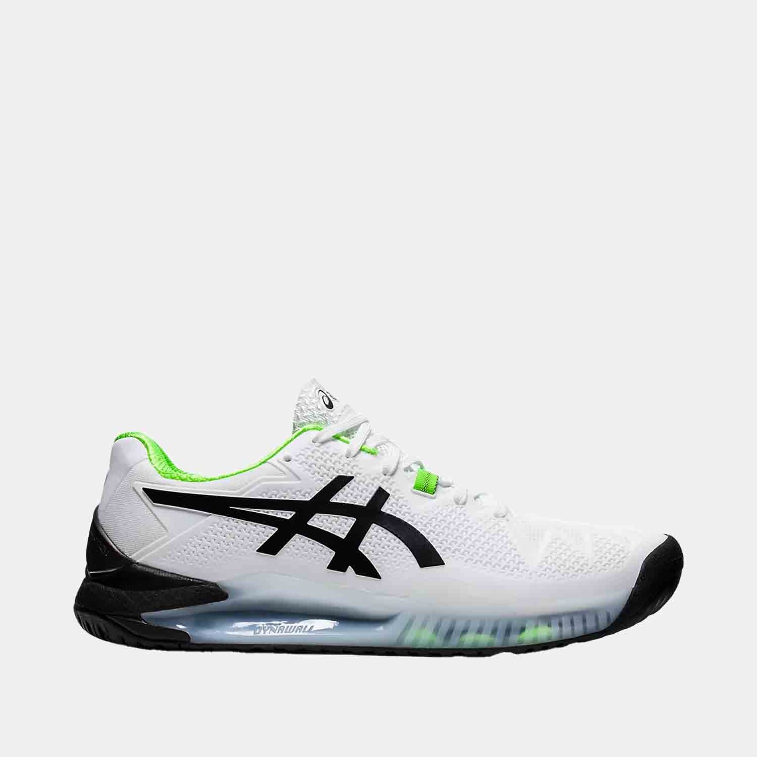 Men's Gel Resolution 8 Tennis Shoes - Lightweight Cushioned Court Sneakers for Competitive Play & Training | Perfect for Hard Courts & Clay Surfaces