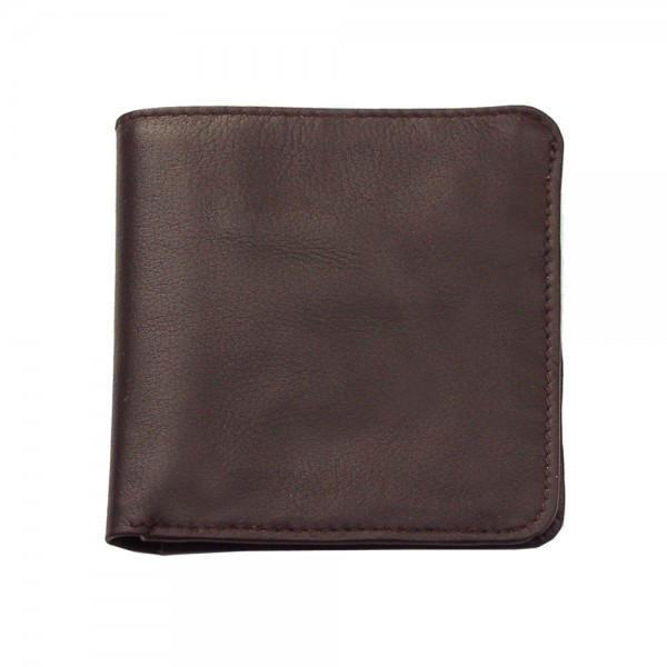 Genuine Leather Hipster Wallet for Men - Slim & Stylish RFID Blocking Bifold Wallet - Perfect for Everyday Use, Travel, and Business