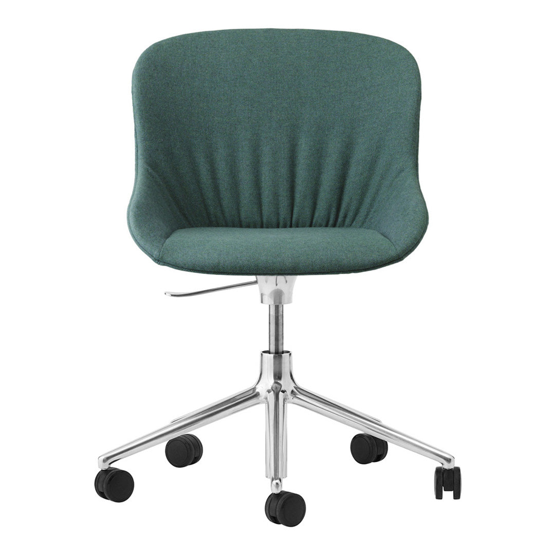 Premium Hyg Comfort Chair with 5-Star Swivel Base & Full Upholstery - Ergonomic Office Chair for Home & Workspace