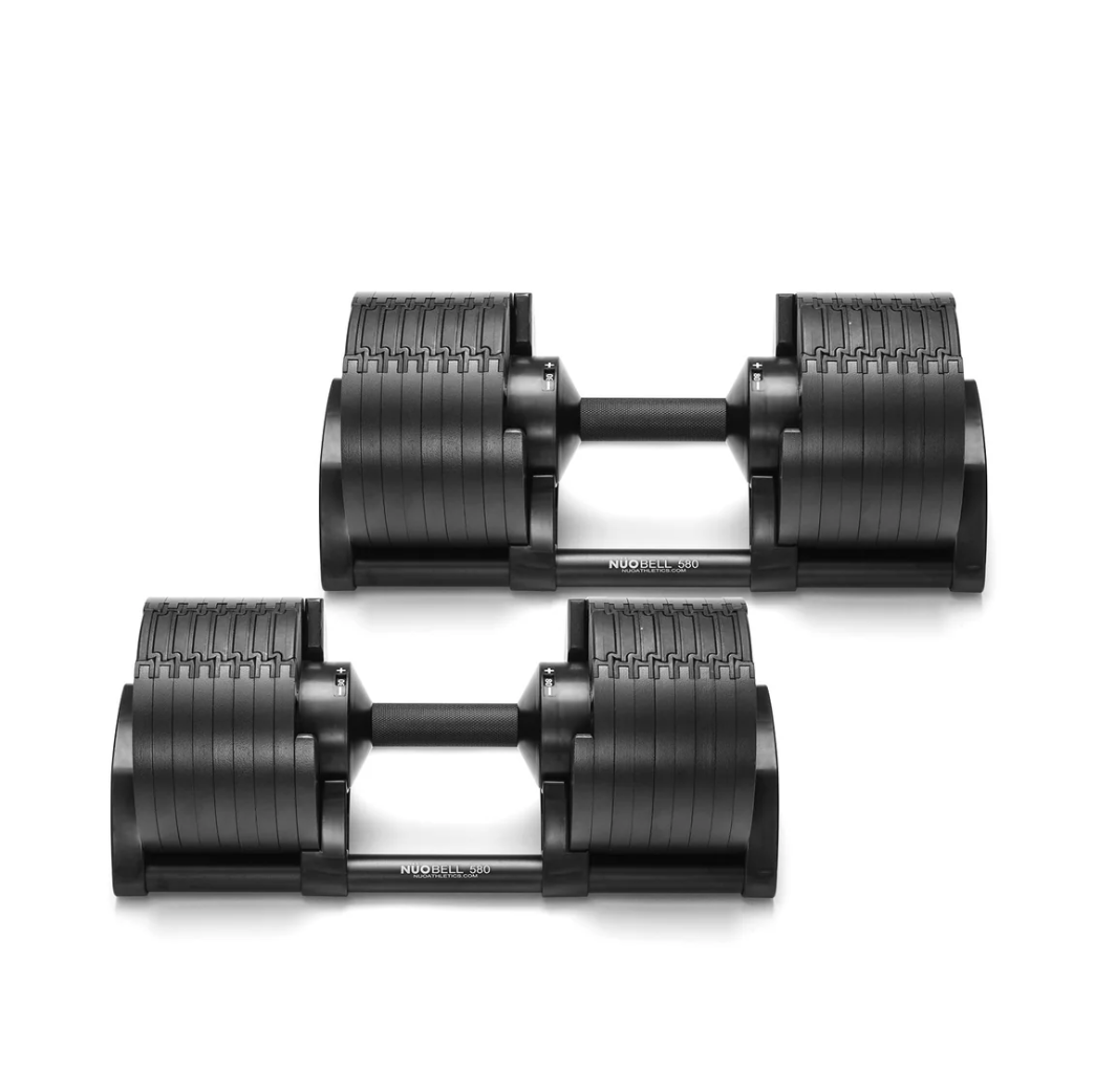 Nuobell 550 Adjustable Dumbbell Set - Premium Home Gym Equipment for Strength Training & Fitness - Perfect for Home Workouts, Weight Lifting & Muscle Building