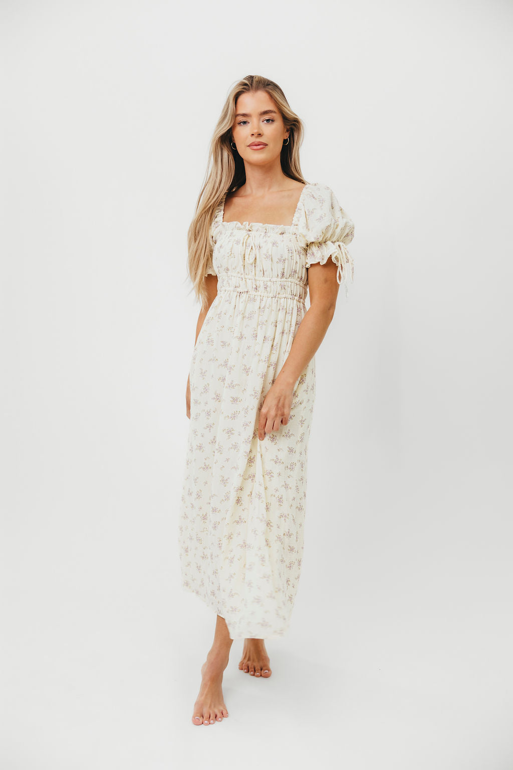 Savanna Steppe 100% Cotton Maternity Dress in Lilac - Bump Friendly & Inclusive Sizing (S-3XL) for Pregnancy, Nursing & Everyday Comfort | Perfect for Baby Showers, Brunch & Casual Outings