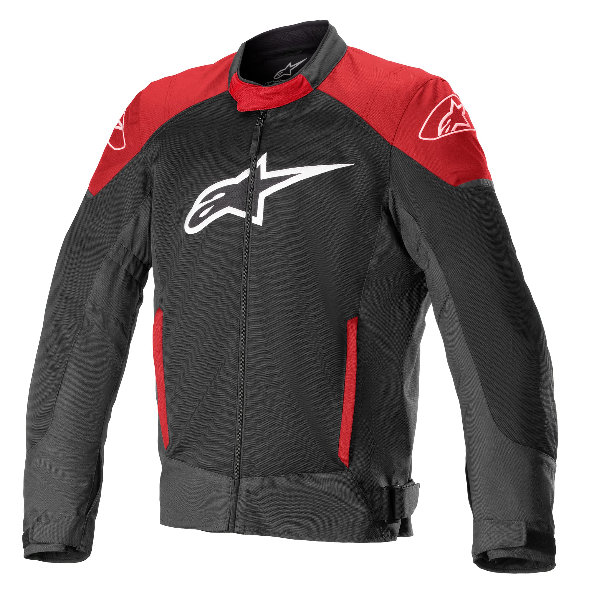 Alpinestars Black & Bright Red Motorcycle Jacket - High-Performance Riding Gear for Men & Women - Ideal for Street Biking, Racing & Adventure Tours