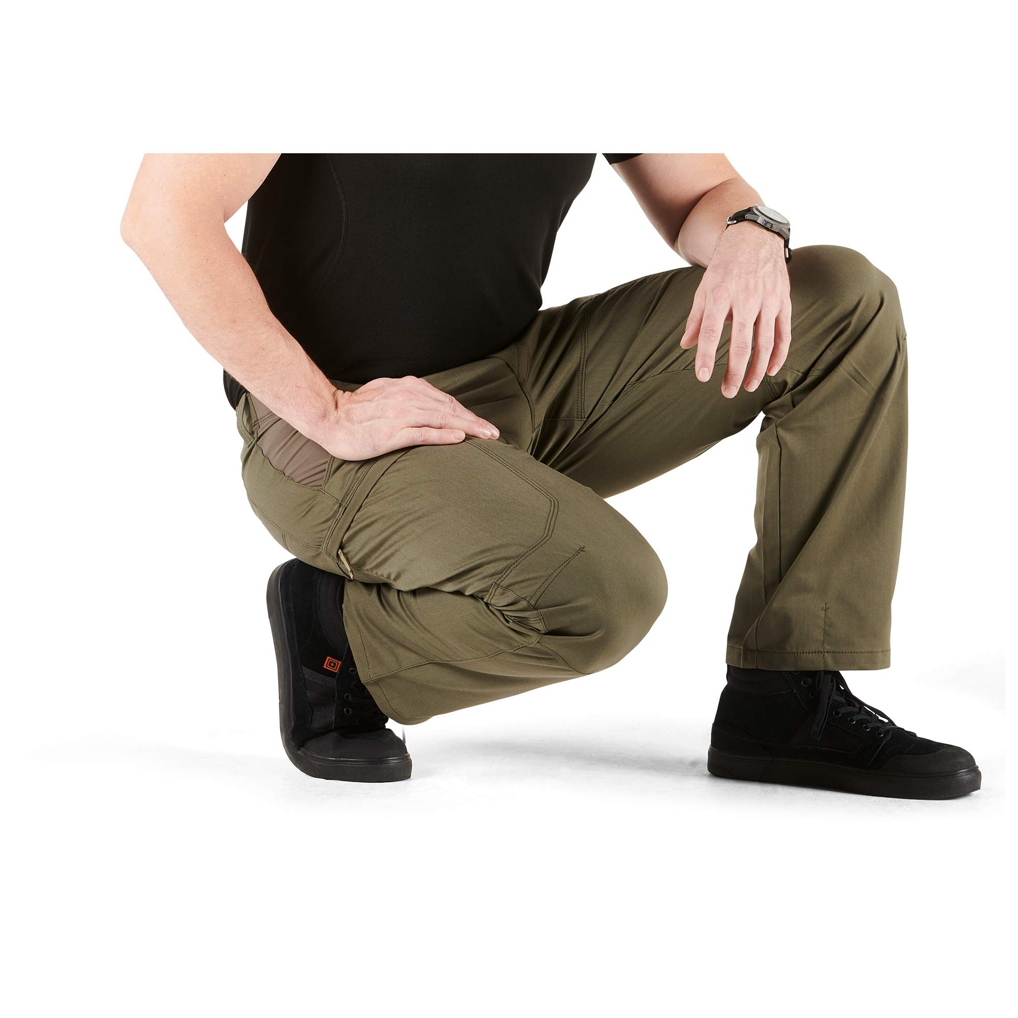 5.11 Tactical Men's Cargo Pants - Durable Military Style Work Pants for Outdoor, Hiking & Everyday Wear - Comfortable & Functional Multi-Pocket Design