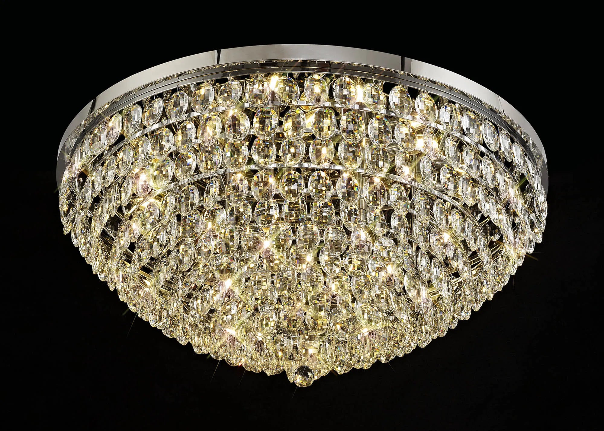 Consten Flush Ceiling Light Fixture with E14 Socket - Perfect for Bedroom, Hallway & Small Space Lighting