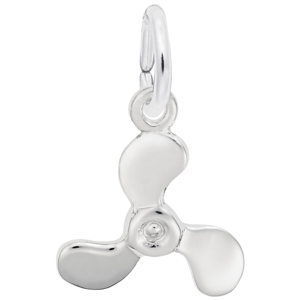 Propeller Charm Pendant - Stainless Steel Jewelry for Bracelets & Necklaces - Perfect for DIY Crafting, Gifts, and Everyday Wear
