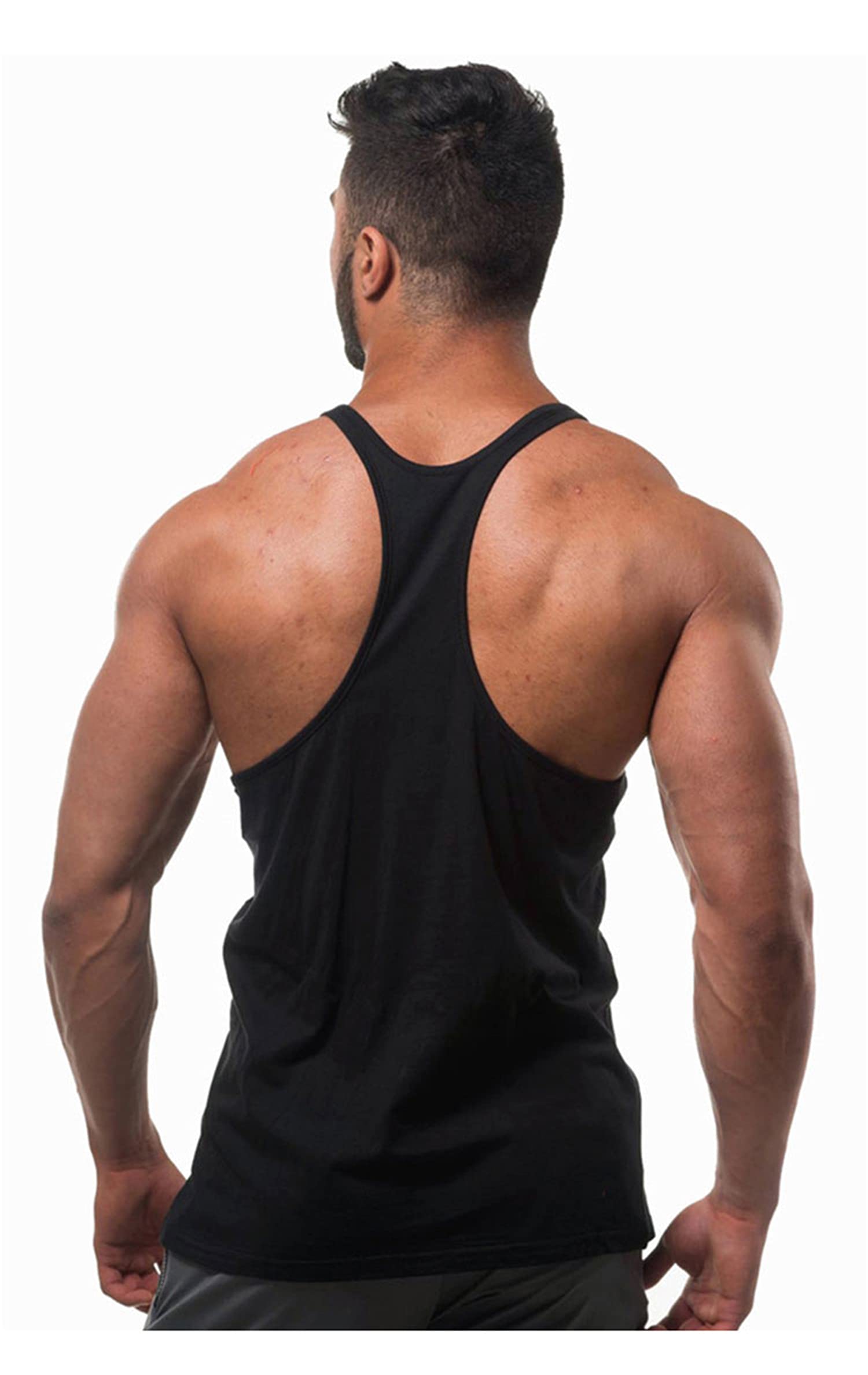 Cabeen Men's Gym Tank Top - Sleeveless Workout Shirt for Bodybuilding & Fitness - Perfect for Weightlifting, Running & Training Sessions
