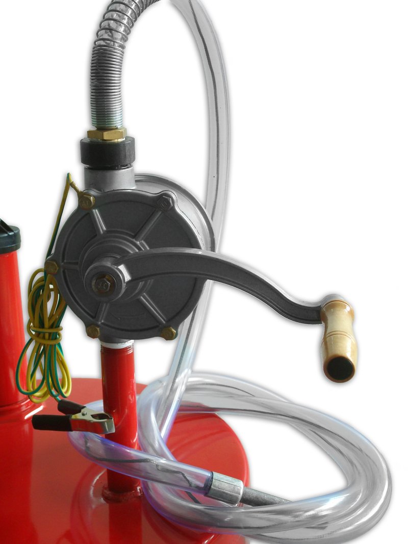SER-95 Manual Oil Extractor Pump - Hand Operated Vacuum Fluid Transfer Pump for Automotive, Marine & Industrial Use - Ideal for Oil Changes, Fluid Recovery & Maintenance