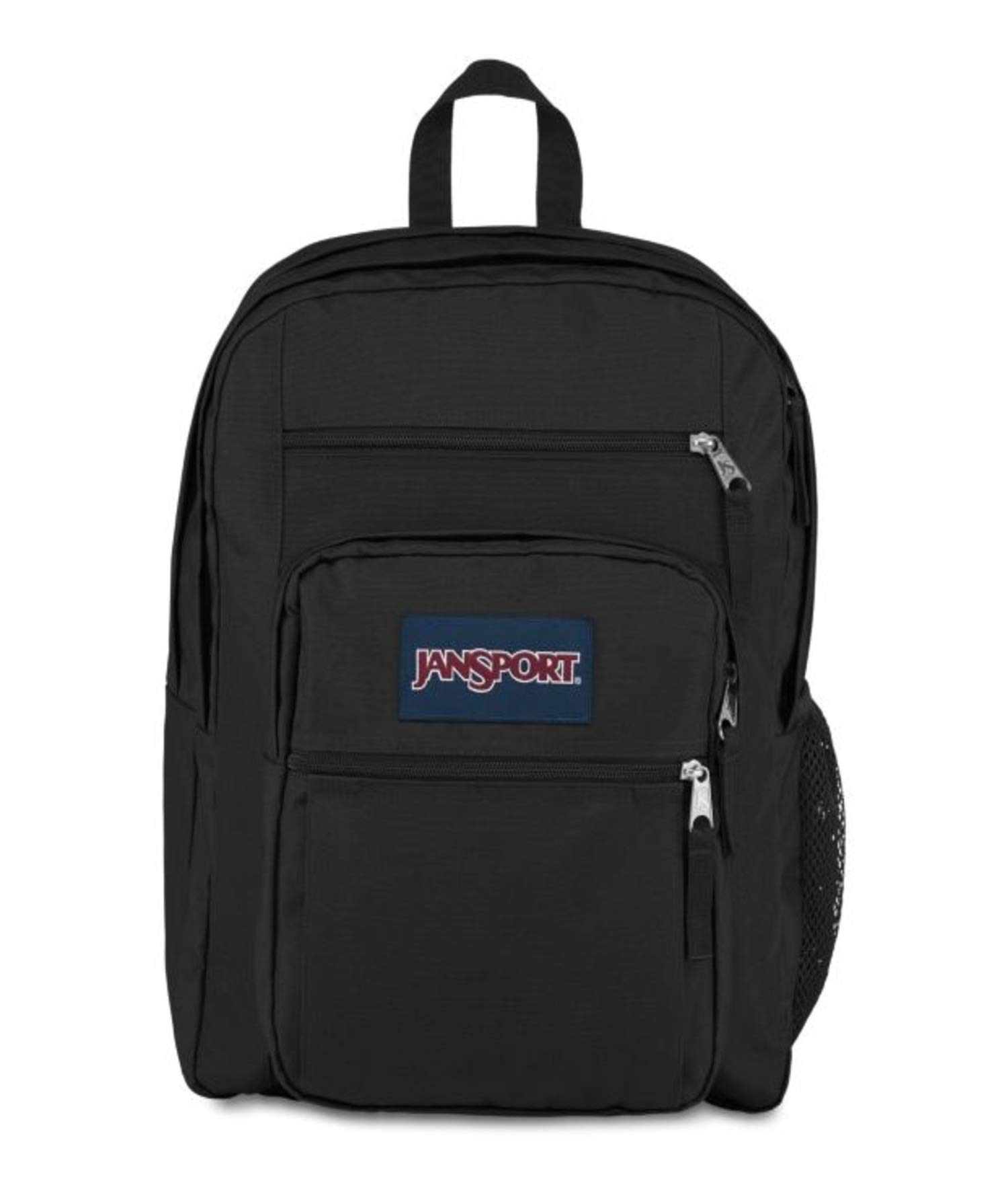 JanSport Big Student Backpack - Durable School & College Backpack for Laptops & Books, Black, One Size - Perfect for Campus, Travel & Everyday Use