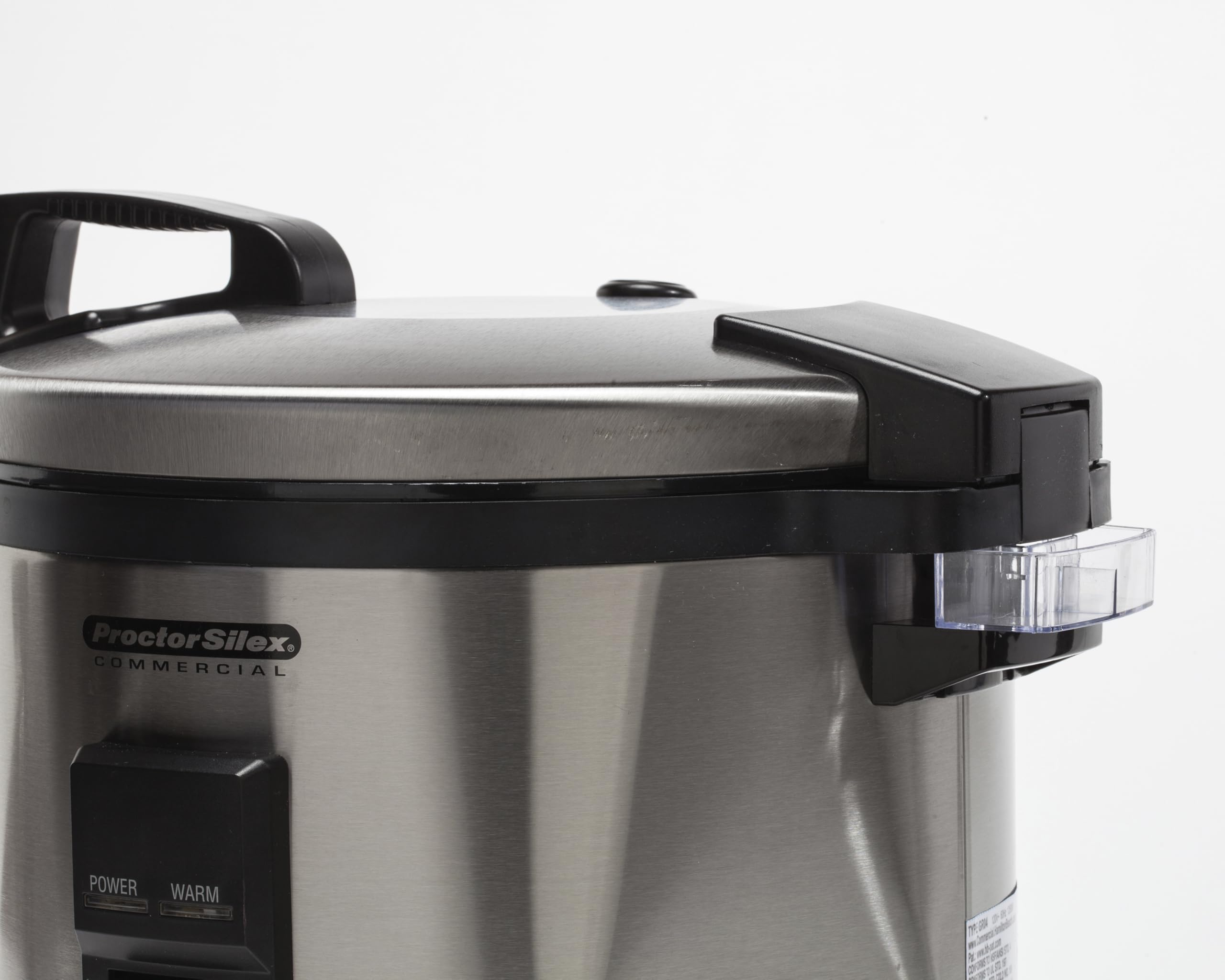 Proctor Silex Commercial 37540 40-Cup Rice Cooker & Warmer with Non-Stick Pot, Hinged Lid & Stainless Steel Housing - Perfect for Restaurants, Catering & Large Family Gatherings