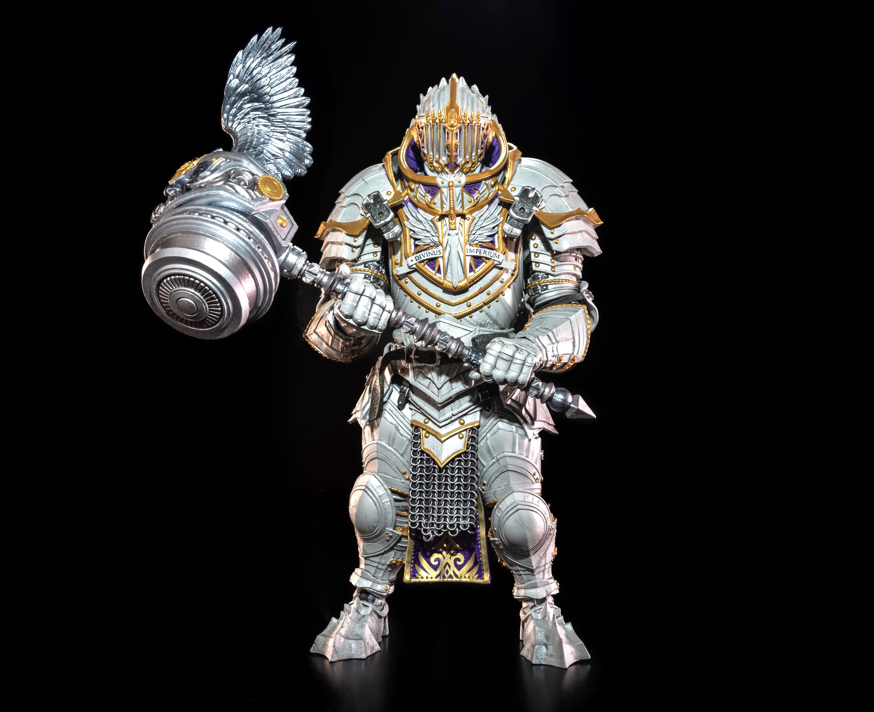 Mythic Legions 1/12 Scale 6-Inch Action Figure - Necronominus Sir Ucczajk (Ogre) | Four Horsemen Studios | Collectible Fantasy Warrior for Display & Role-Playing Games