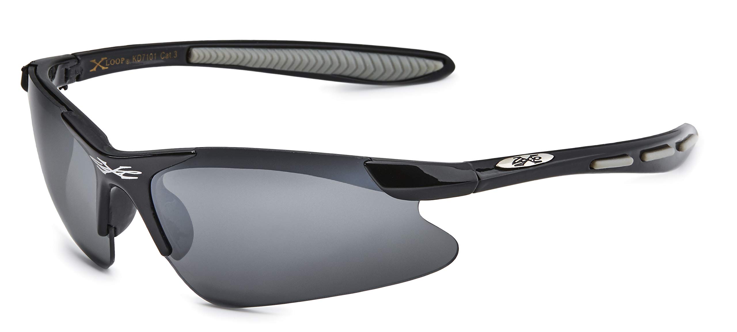 X LOOP Kids Sports Sunglasses for Boys & Girls Ages 3-10 - UV400 Protection Baseball Cycling Softball Glasses - Perfect for Outdoor Play, Sports & Summer Activities