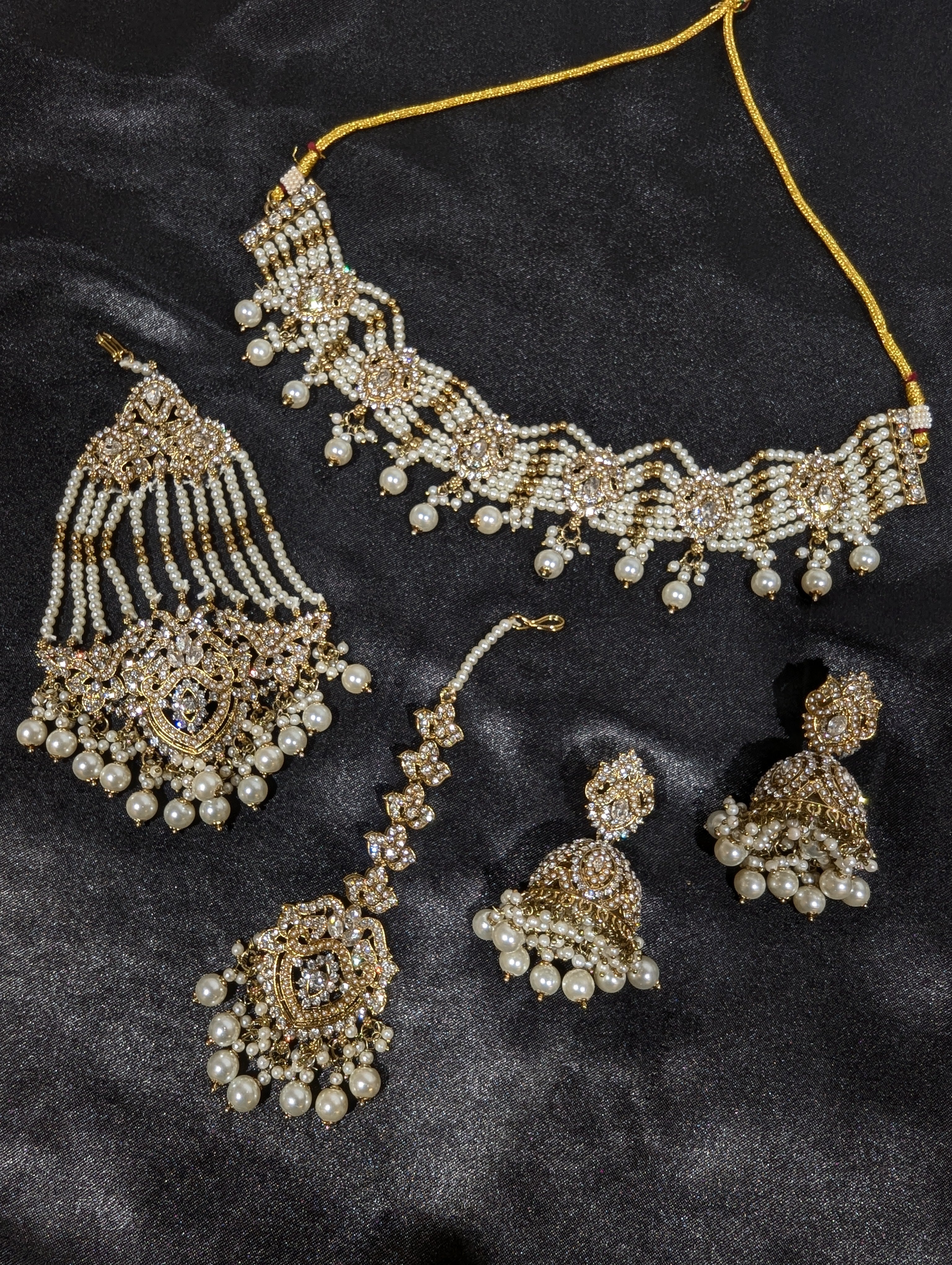 Ekta Semi Bridal Set - Elegant Jewelry for Weddings, Engagements & Special Occasions | Perfect for Bridesmaids, Prom & Formal Events