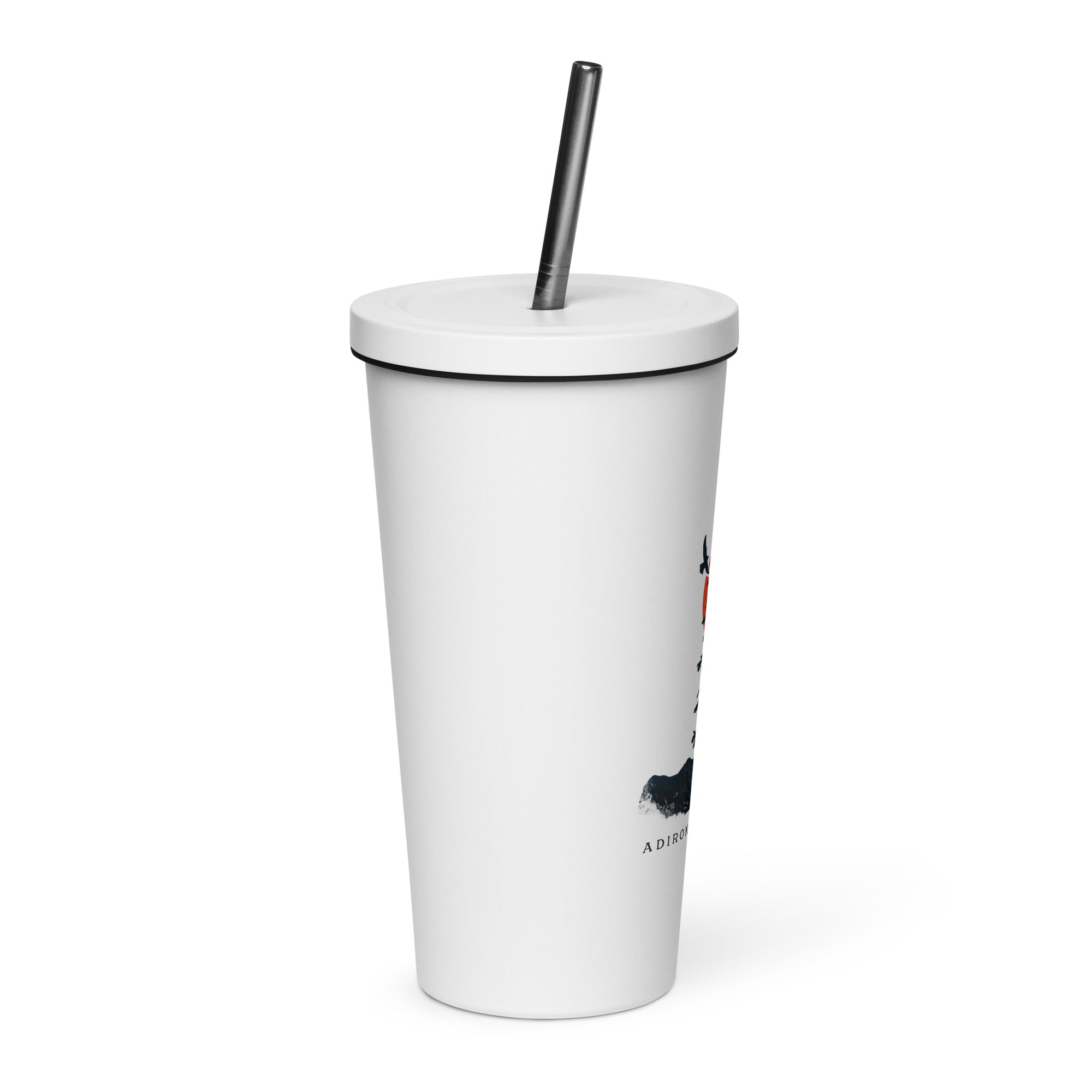 Great Roots Insulated Tumbler - 20oz Stainless Steel Vacuum Flask with Lid & Straw - Keeps Drinks Hot/Cold for 24 Hours - Perfect for Office, Gym, Travel & Outdoor Activities