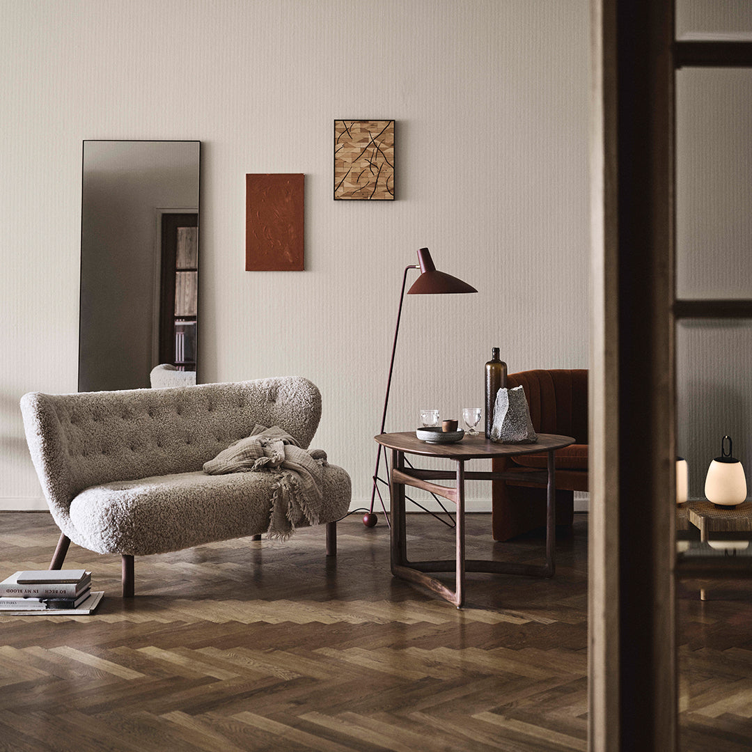 Drop Leaf HM5 Lounge Table - Extendable Coffee Table for Small Spaces, Perfect for Living Room, Bedroom, or Office Use