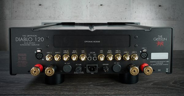 Gryphon Diablo 120 Integrated Amplifier - High-End Audio Power Amplifier for Home Theater & Stereo Systems | Perfect for Audiophiles & Music Enthusiasts | Demo Available