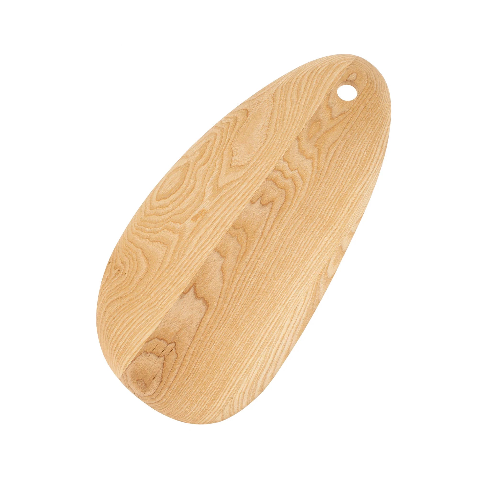 Premium Ash Wood Chopping Board - Large Charcuterie Cheese & Serving Tray with Juice Groove - Perfect for Kitchen, BBQ, Party & Gift Giving