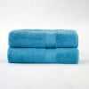 Premium Organic Cotton 650 GSM 2-Piece Bath Sheet Set - Ultra Soft & Absorbent Luxury Towels for Spa, Hotel & Home Bathroom