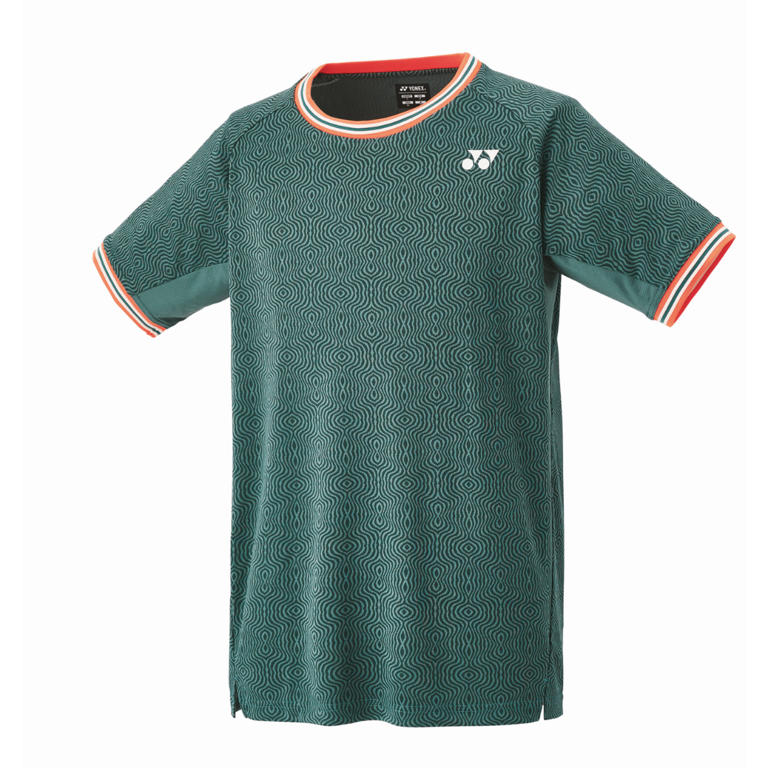 Yonex 10560 Men's Crew Neck T-Shirt - Breathable Cotton Casual Shirt for Tennis, Golf & Everyday Wear