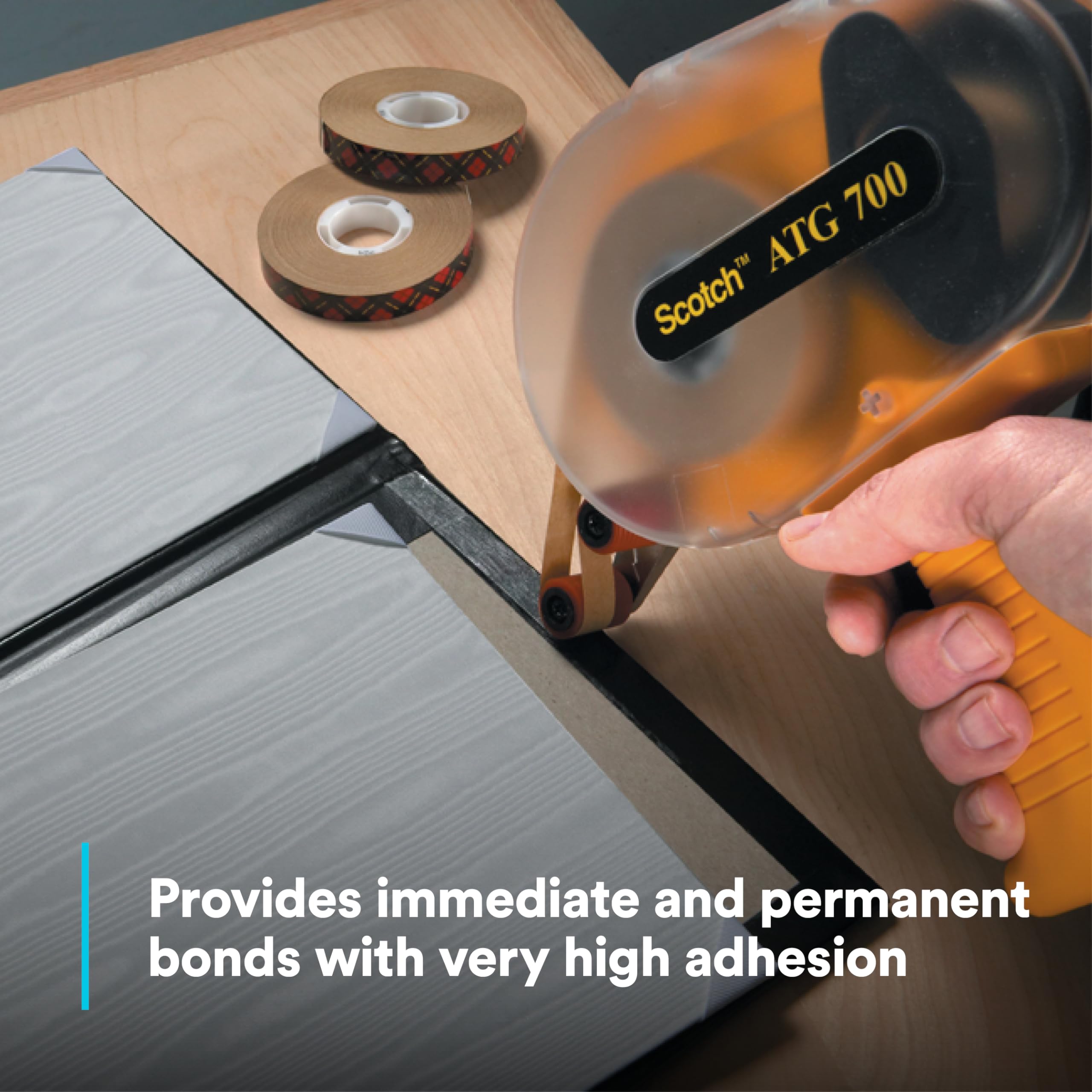 3M 926 Clear ATG Adhesive Transfer Tape - 5.0 mil Thick, 0.50