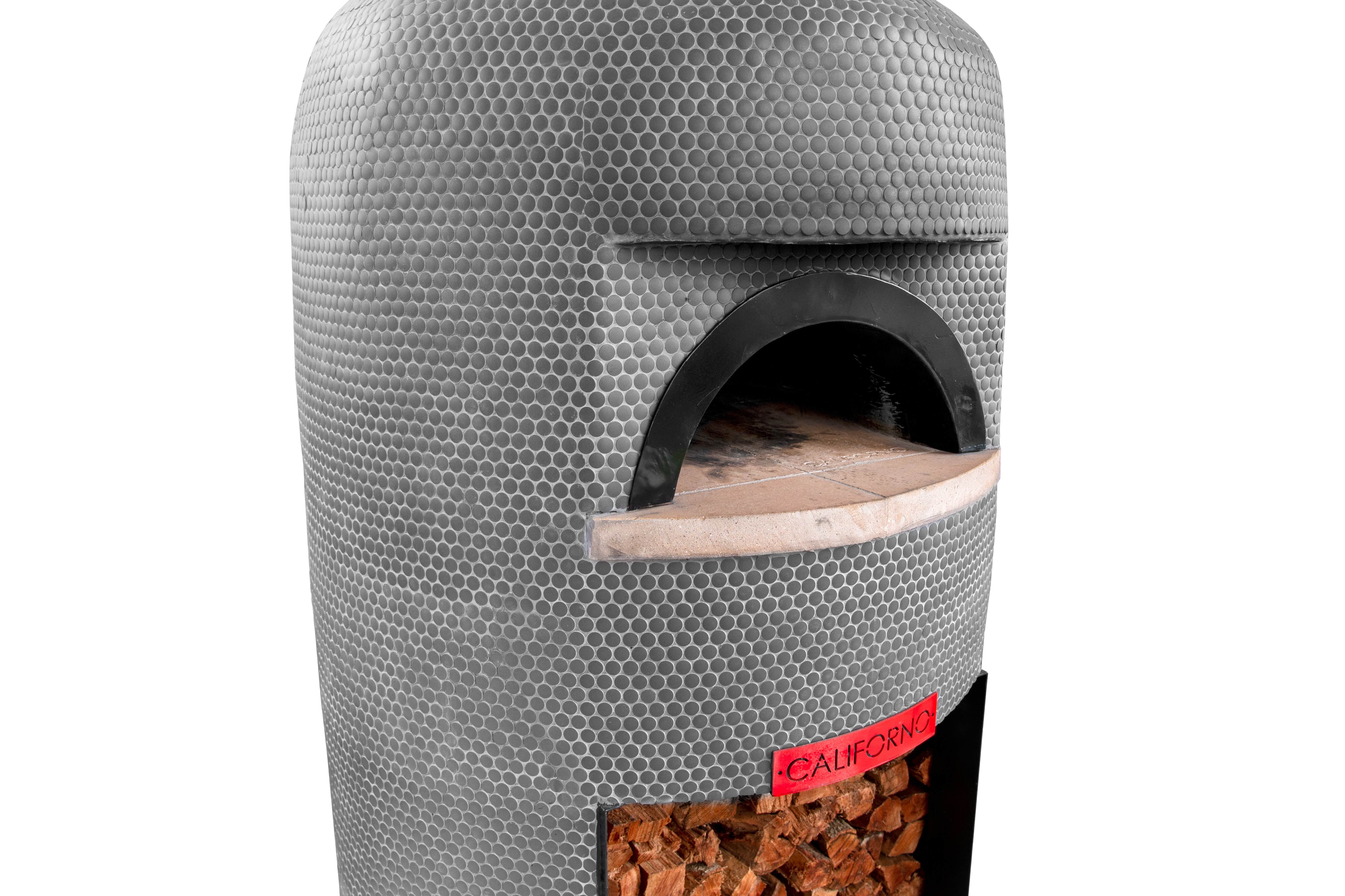 CALIFORNO Bullet Pizza Oven - Portable Outdoor Wood Fired Pizza Maker for Backyard, Camping & Tailgating | Perfect for Home Chefs & Pizza Lovers