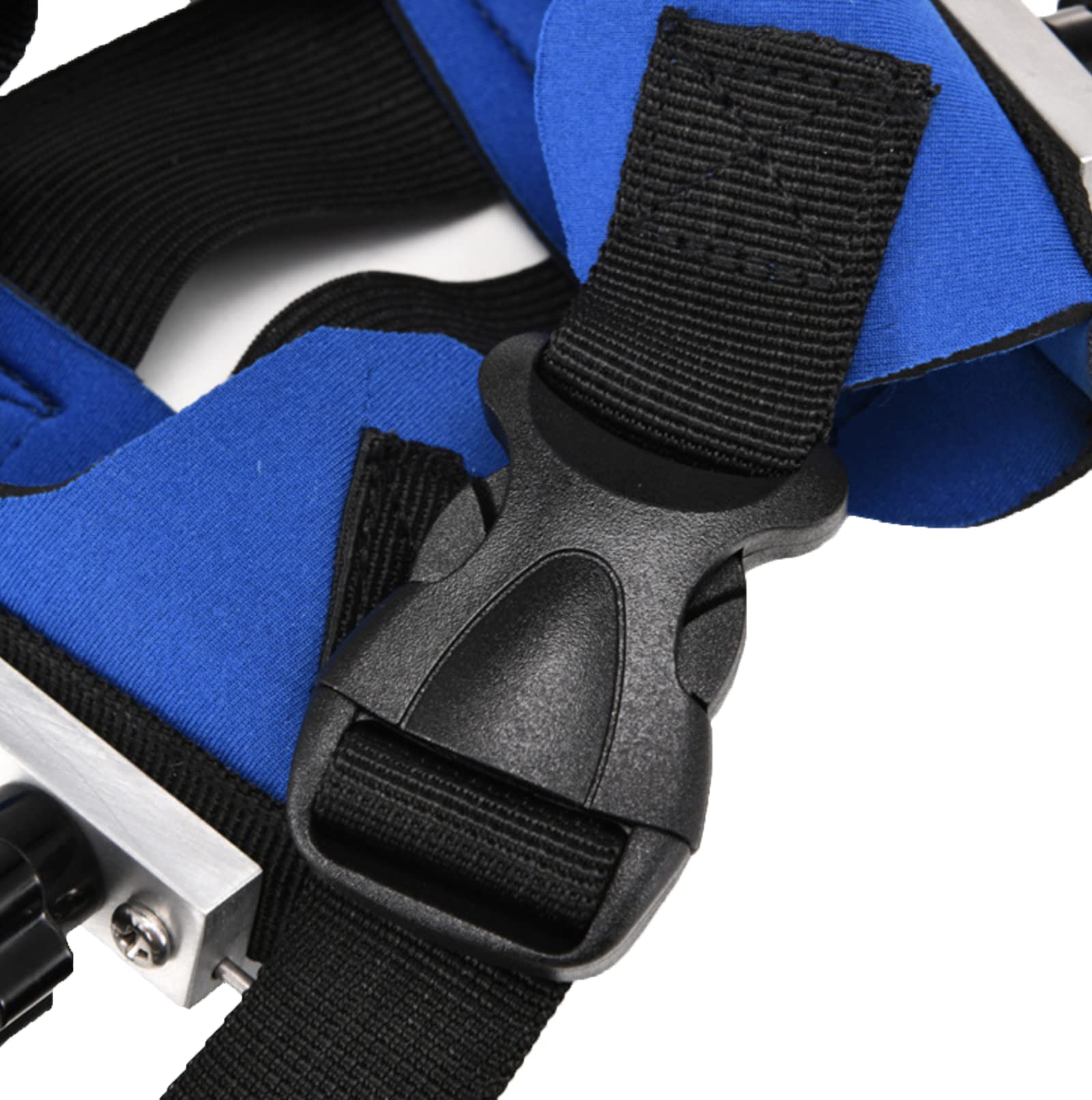 Blind Dog Harness for Small, Medium & Large Dogs - Adjustable Guide Dog Walking Ring with Handle - Blue Medium Size for Blind Dogs - Perfect for Outdoor Walks, Training & Daily Assistance