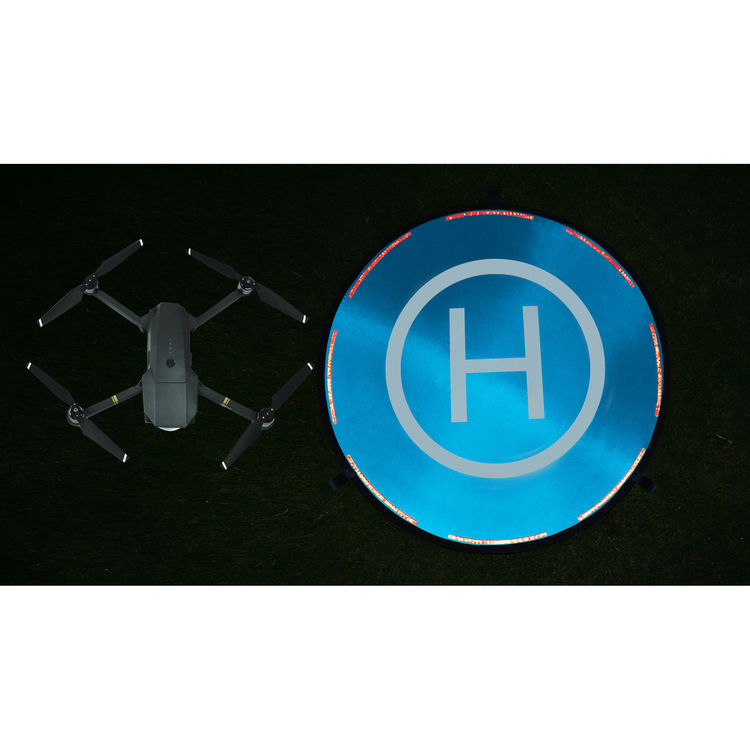 PGYTECH 55CM Foldable Landing Pad for DJI Mavic, Mini, Air Drones - Waterproof & Portable Helipad for Safe Takeoff/Landing - Perfect for Outdoor, Travel, Aerial Photography