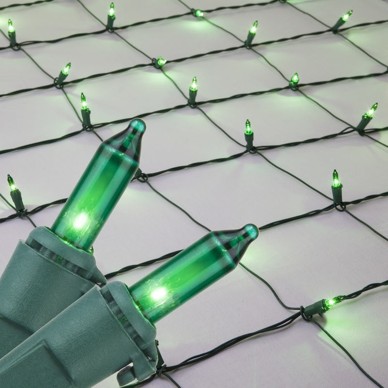 (Green) 150 Net-Style Green Lights