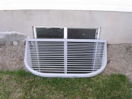 Durable Cast Iron Area Well Grates for Basement Windows - Heavy Duty Drainage Covers for Home & Commercial Use