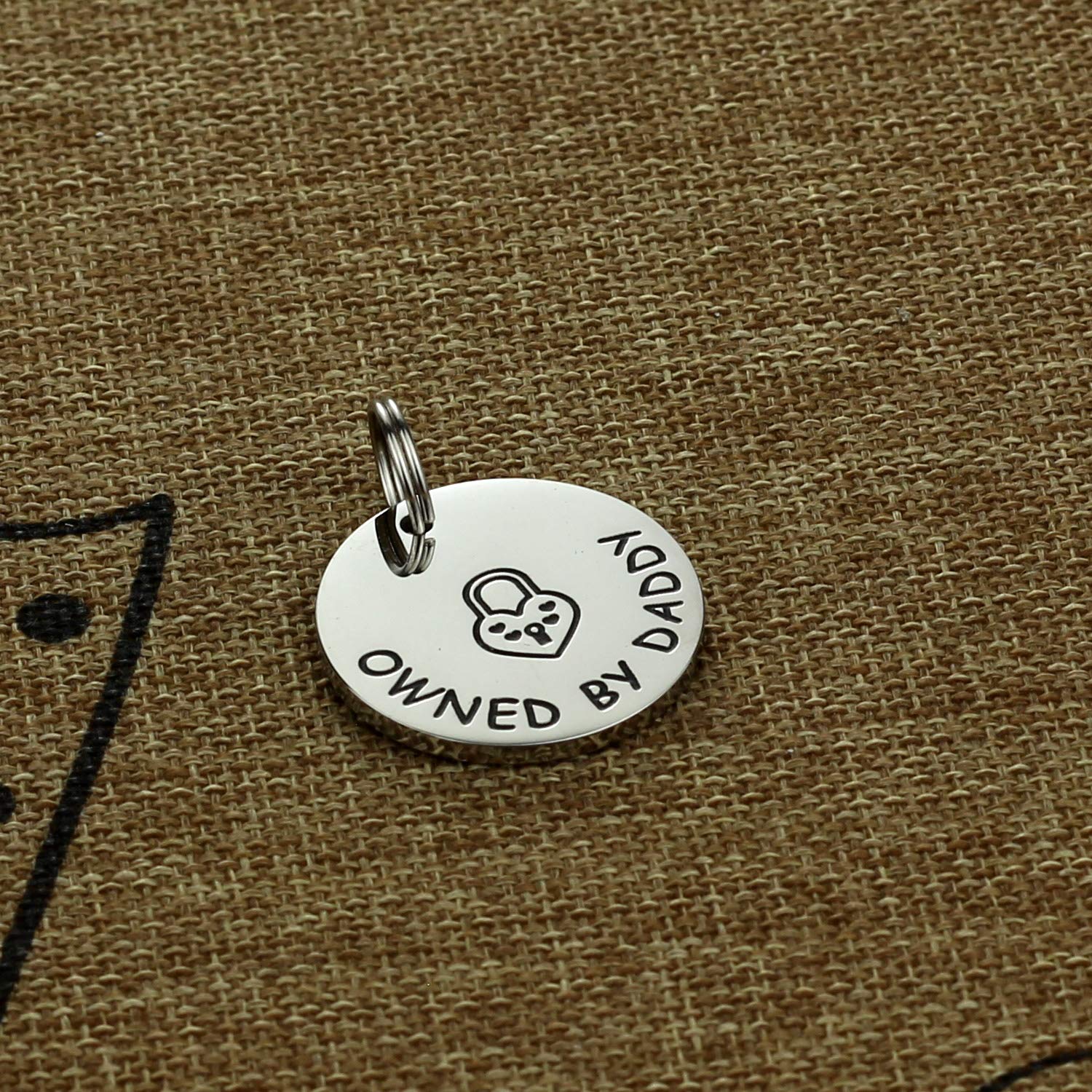 Kivosliviz Personalized Daddy Keychain - Custom Engraved Gift for Dad, Father's Day, Birthday - Perfect for Car Keys, House Keys & Everyday Use
