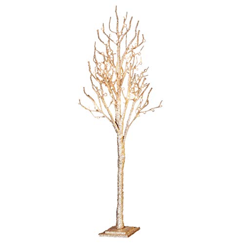Tall Gold Glitter Tree