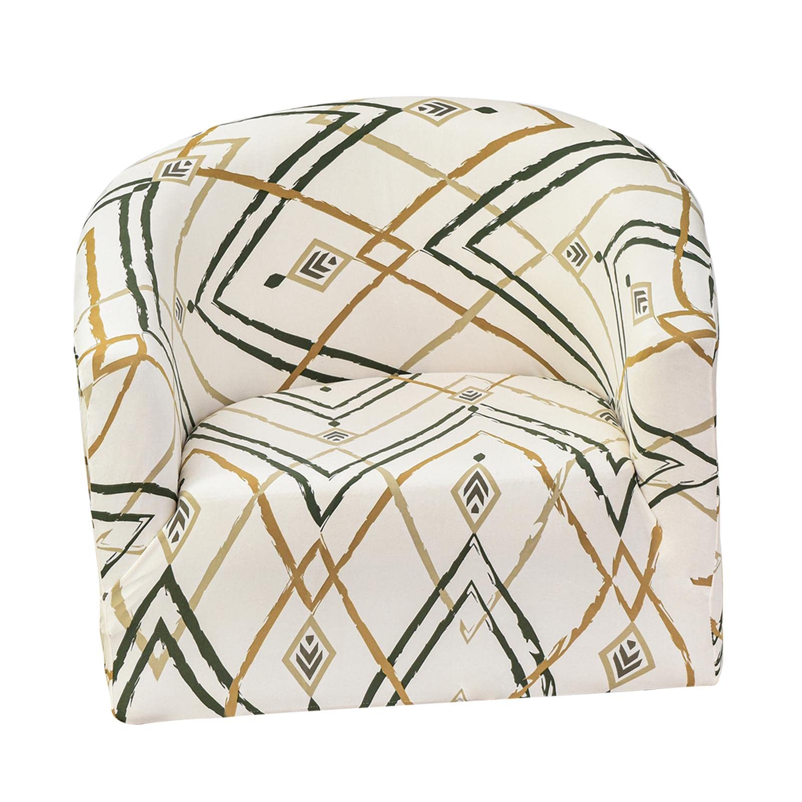 Stretchable Armrest Covers for Wingback Chairs - Non-Slip Furniture Protector Slipcovers for Dining Room, Living Room, Bedroom & Hotel Use - Beige | Perfect for Home Decor, Office, and Hospitality Settings