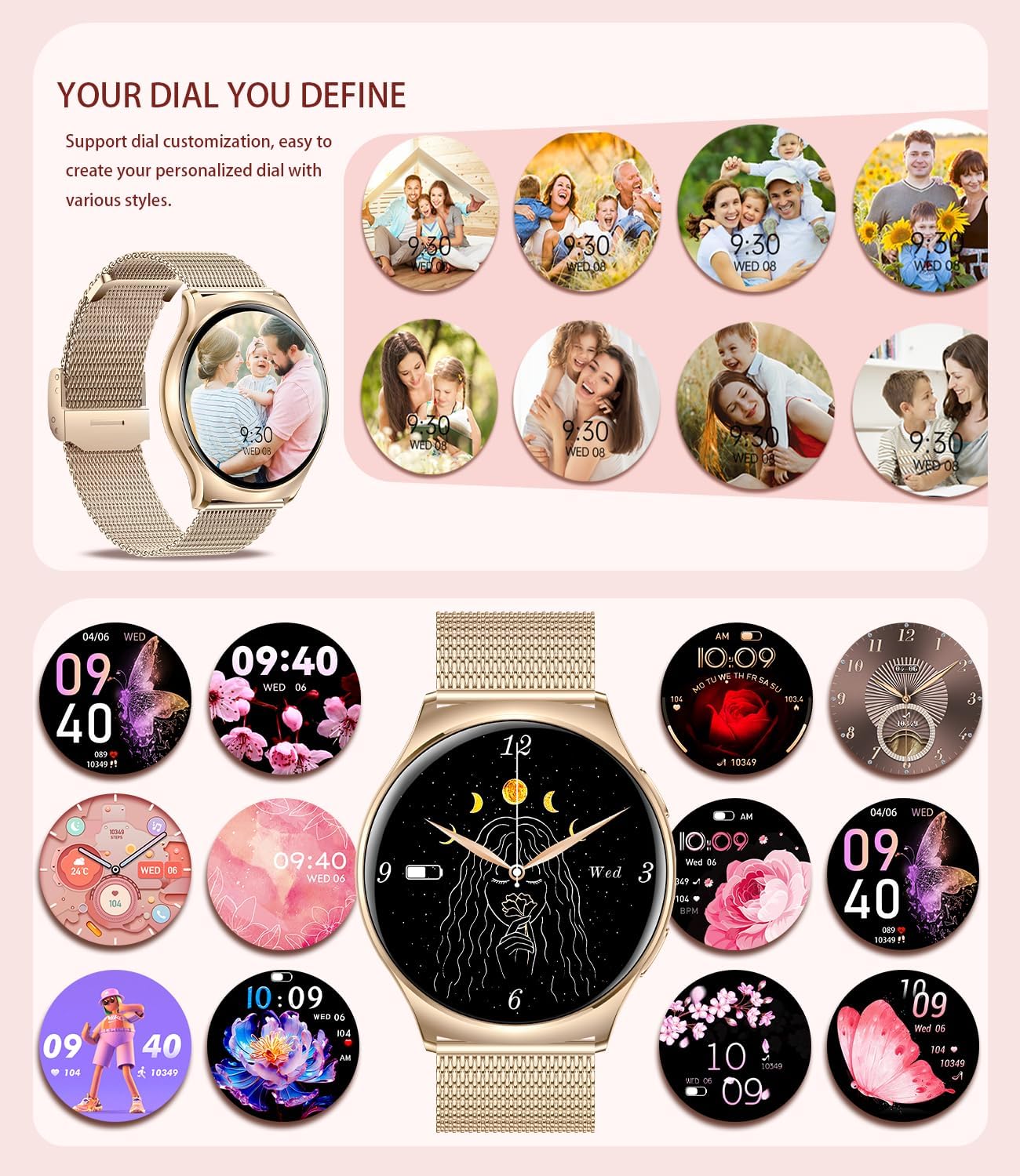 Smart Watches for Women - 1.43
