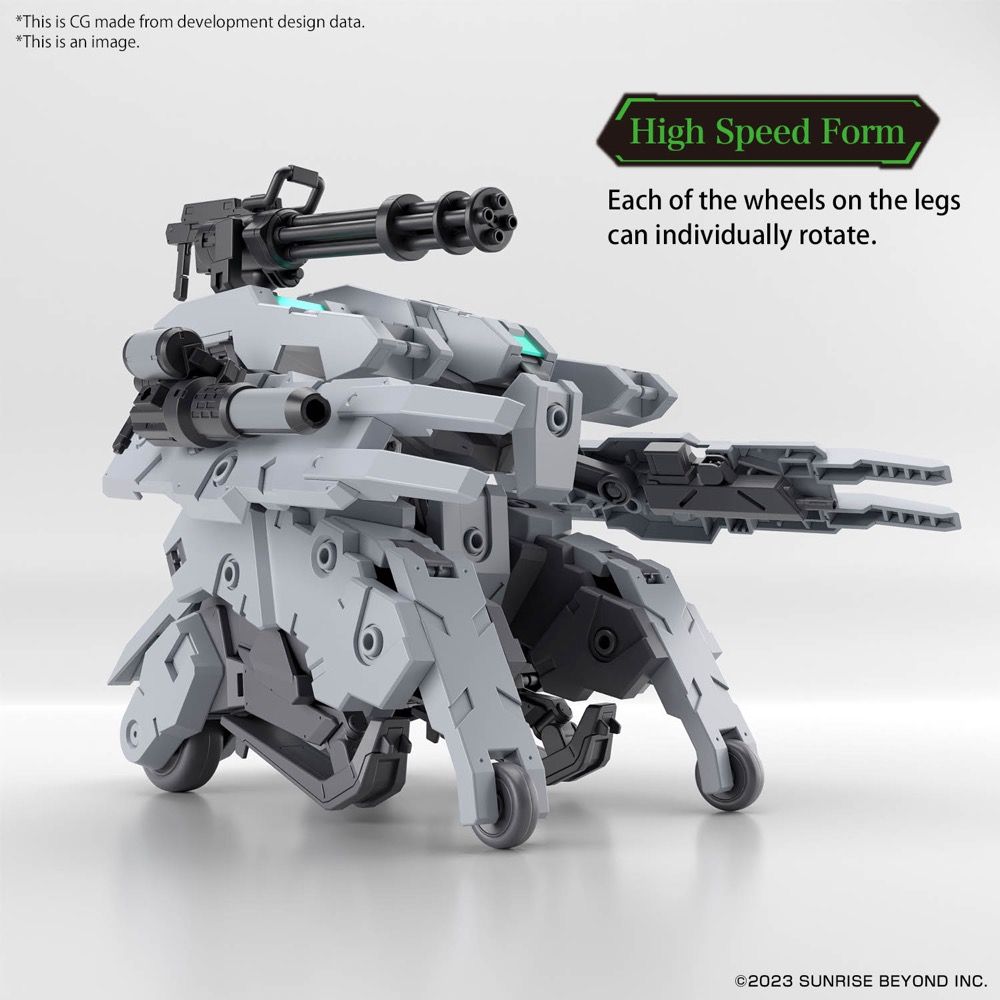 Bandai HG 1/72 Kyoukai Senki #21 AMAIM Bunyip Ginga Plastic Model Kit - Build Your Own Mecha Robot for Display & Collection